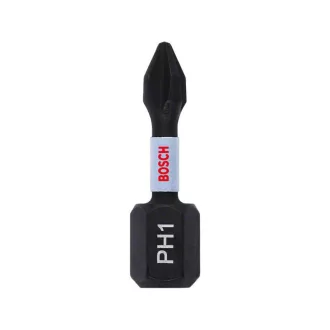   Vârf de vârf BOSCH PH1 x 25 mm 1/4" Control impact (2 buc)