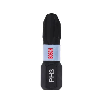   Vârf de vârf BOSCH PH3 x 25 mm 1/4" Impact Control (2 buc)