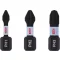 Set vârfuri BOSCH 3 părți PH1 / PH2 / PH3 x 25 mm Impact Control