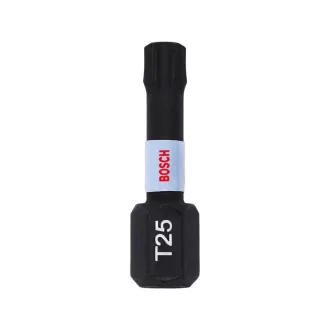   Vârf de vârf BOSCH Torx T25 x 25 mm 1/4" Impact Control (2 buc)