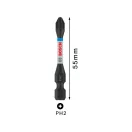 BOSCH PRO Vârf de șurubelniță cu impact PH2 x 55 mm 1/4" (2 buc)