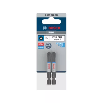 BOSCH PRO Impact vârf de bit PH3 x 55 mm 1/4" (2 buc)