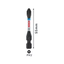 BOSCH PRO Punte de impact PH2 x 55 mm 1/4" Hex (5 buc)