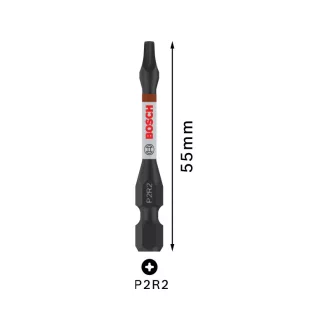   BOSCH PRO Capăt bit de impact P2R2 x 55 mm 1/4" Hex (5 buc)