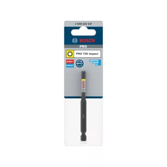   BOSCH PRO Capăt de șurubelniță cu impact T30 x 90 mm 1/4" Hex