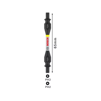 BOSCH PRO Vârf de impact dublu T20 x 65 mm
