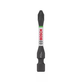   BOSCH PRO Capăt de șurubelniță impact PZ2 x 55 mm în cutie Tic Tac cu prindere hexagonală 1/4" (15 buc)
