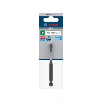 BOSCH PRO Vârf de bit de impact PZ2 x 90 mm 1/4" Hex
