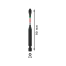 BOSCH PRO Vârf de bit de impact PZ2 x 90 mm 1/4" Hex