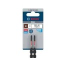 BOSCH PRO Vârf de șurubelnită de impact R1 x 55 mm 1/4" Hex Robertson (2 bucăți)