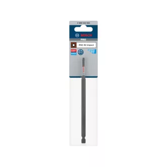 BOSCH Bit de impact PRO R2 x 150 mm 1/4" Hex Robertson