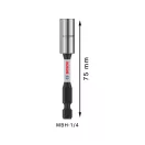 BOSCH PRO Suport magnetic pentru vârfuri de bituri impact 1/4" 75 mm