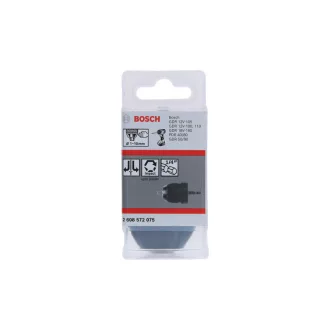   BOSCH Mandrină de găurit 1,0 - 10,0 mm -> 1/4" Hex (cu mandrină rapidă)