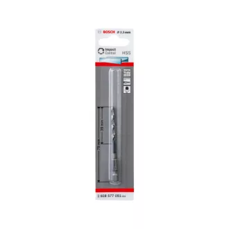 BOSCH Burghiu în spirală 3,5 x 79/39 mm cu prindere HSS