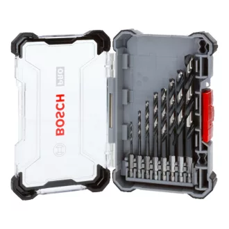   BOSCH PRO Set burghie elicoidale 8 piese 2,0 - 10 mm HSS-G cu prindere bit