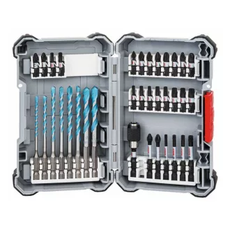   Vârf de burghie BOSCH și set de burghie universale din 35 de părți Impact Control