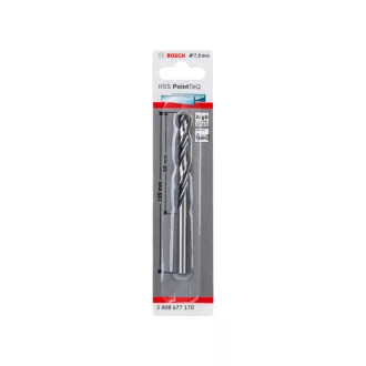BOSCH Burghiu spiralat 7,5 x 109/69 mm HSS DIN 338 PointTeQ