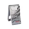 Set burghiu BOSCH X-Pro 7 piese 2,0-10,0 mm HSS PointTeQ