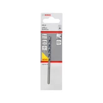   BOSCH Burghie pentru piatră 4,0 x 90/50 mm cu tăieturi CYL-5
