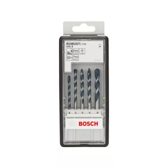 BOSCH Set burghiu pentru rocă 5 piese cu 2 tăișuri CYL-5