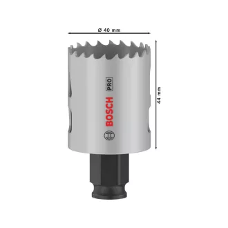   BOSCH PRO Tăietor circular 40 mm (8% cobalt) PC PLUS Multi Material