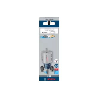   BOSCH PRO Set de găurire circulară 51 mm (8% cobalt) PC PLUS Multi Material