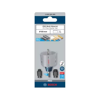   BOSCH PRO Set de început pentru decupaj circular 68 mm (8% cobalt) PC PLUS Multi Material