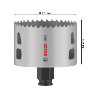   BOSCH PRO Tăietor circular 73 mm (8% cobalt) PC PLUS Multi Material