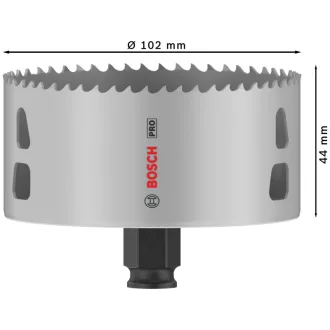   BOSCH PRO Decupator circular 102 mm (8% cobalt) PC PLUS Multi Material