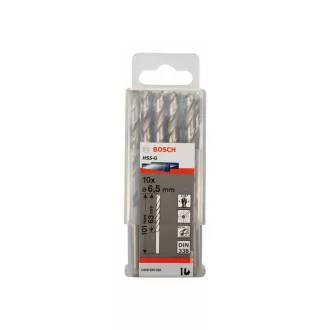   BOSCH Burghiu elicoidal 6,5 x 101/63 mm 135° HSS-G DIN 338 (10 buc)