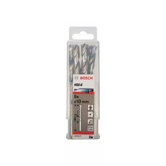   BOSCH Burghiu elicoidal 10,0 x 133/87 mm 135° HSS-G DIN 338 (5 buc)