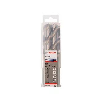   BOSCH Burghiu în spirală 13,0 x 151/101 mm 135° HSS-G DIN 338 (set de 5 bucăți)