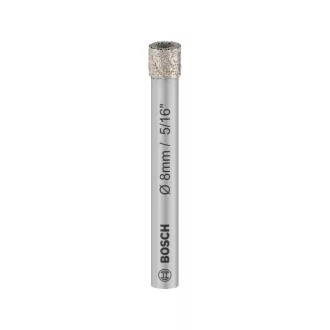   BOSCH PRO Burghiu cu diamant pentru utilizare uscată, 8 x 66 mm, cu prindere cilindrică