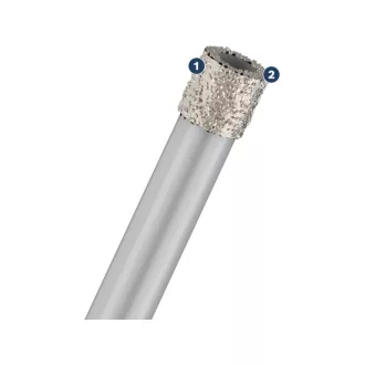   BOSCH PRO Burghiu cu diamant pentru utilizare uscată, 8 x 66 mm, cu prindere cilindrică