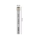 BOSCH PRO Burghiu cu diamant pentru utilizare uscată, 8 x 66 mm, cu prindere cilindrică