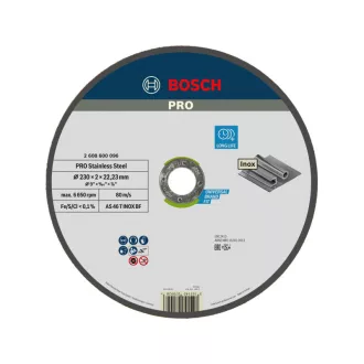   BOSCH PRO Disc de tăiere inox 230 x 2,0 x 22,2 mm AS 46 T INOX BF (oSa)