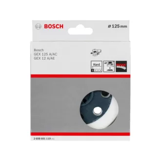   BOSCH Disc de șlefuire dur, cu 8 găuri pentru polizoare excentrice GEX 12 /125