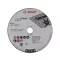 BOSCH Disc de tăiere pentru metal 76 x 1,0 x 10 mm drept Expert pentru Inox (5 buc)