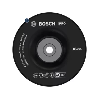 BOSCH PRO Disc de cauciuc dur 125 mm / M14