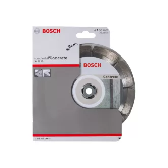   BOSCH Disc diamantat de tăiere 150 x 2,0 x 10 x 22,2 mm segmentat Standard pentru beton