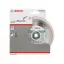 BOSCH Disc diamantat de tăiere 115 x 1,6 x 7,0 x 22,2 mm continuu Standard pentru ceramică