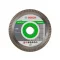 Disc de tăiere cu diamant BOSCH 125 x 1,4 x 7,0 x 22,2 mm turbo Cel mai bun pentru ceramică