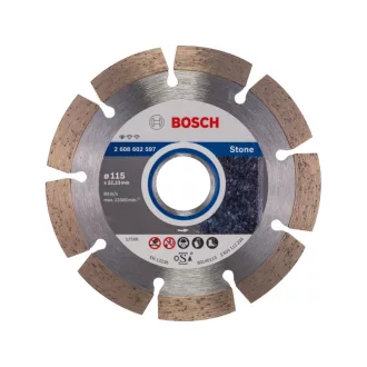   BOSCH Disc de tăiere cu diamant 115 x 1,6 x 10 x 22,2 mm segmentat Standard for Stone