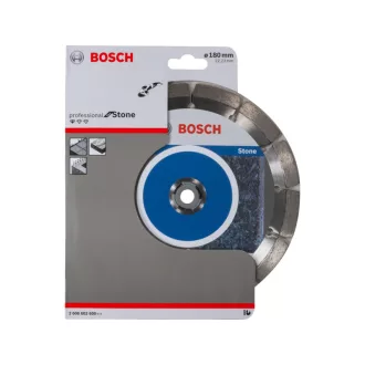   BOSCH Disc de tăiere diamantat 180 x 2,0 x 10 x 22,2 mm segmentat Standard for Stone