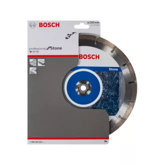   BOSCH Disc de tăiere diamantat 230 x 2,3 x 10 x 22,2 mm segmentat Standard for Stone