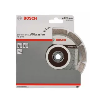   Disc de tăiere cu diamant BOSCH 125 x 1,6 x 10,0 x 22,2 mm segmentat Professional pentru abraziv