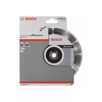   Disc de tăiere cu diamant BOSCH 150 x 2,0 x 10,0 x 22,2 mm segmentat Professional pentru abraziv