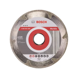   BOSCH Disc de tăiere cu diamant 125 x 2,2 x 3,0 x 22,2 mm continuu Best for Marble