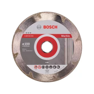   BOSCH Disc de tăiat cu diamant 150 x 2,2 x 3,0 x 22,2 mm continuu Best for Marble