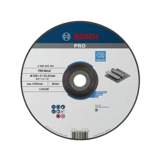   BOSCH PRO Disc de tăiere pentru metal 230 x 3,0 x 22,2 mm conic A 30 S BF